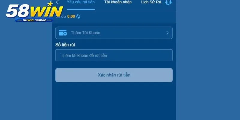 Xác minh đúng giúp lệnh rút được tiếp nhận